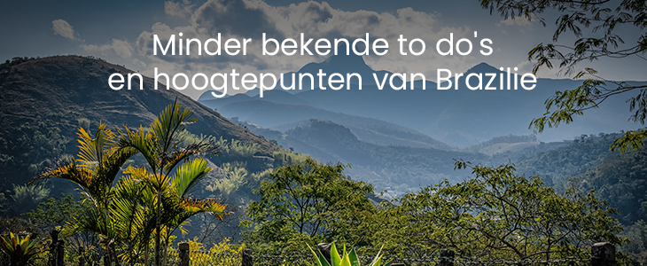 Minder bekende to do's en hoogtepunten van Brazilie